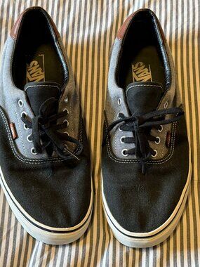 Vans Era mens size 13 Black and Grey